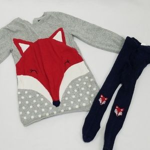 Baby Gap Fox Dress Set